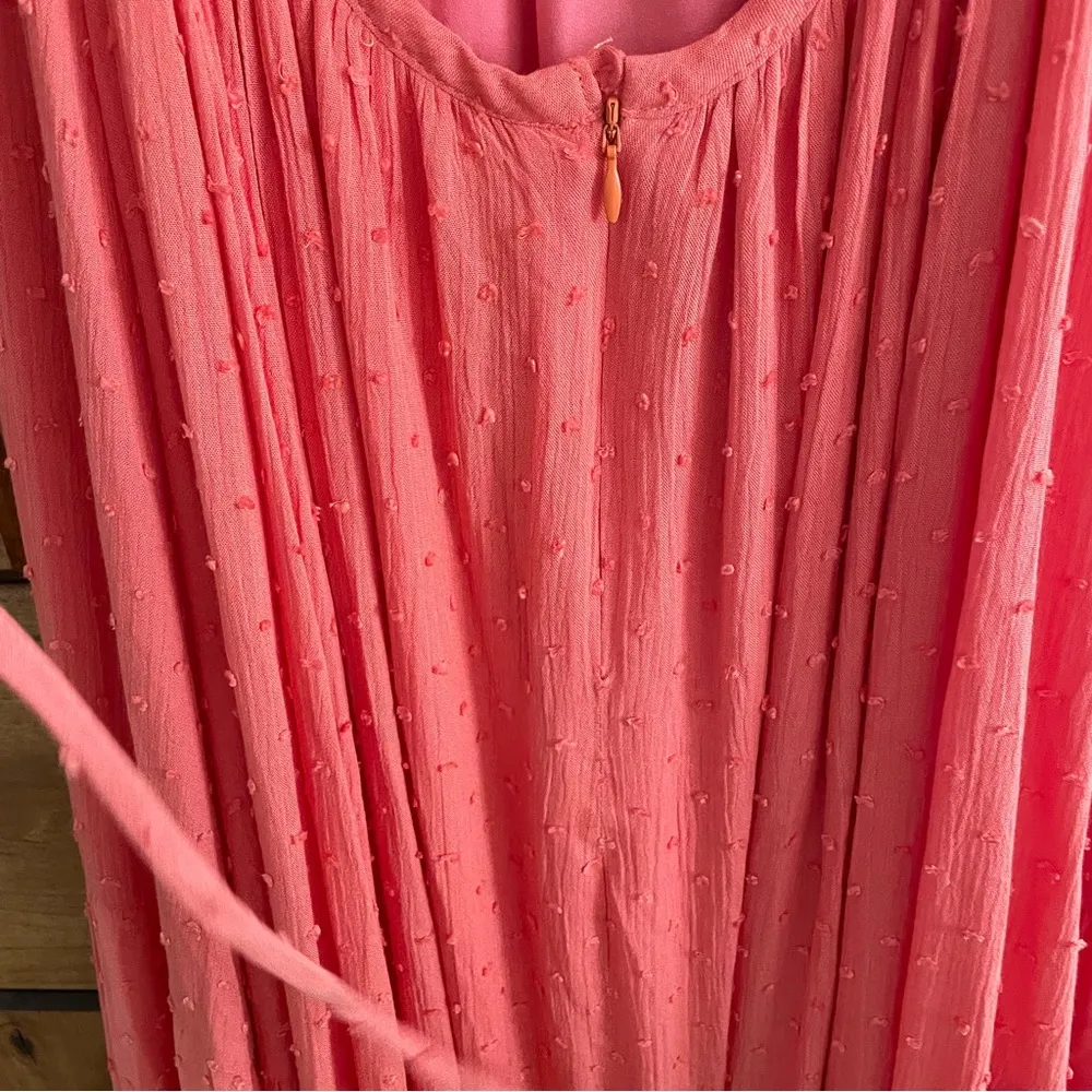 KLEID coral asymmetrical hem maxi dress, size M, NWT Size M - Image 12