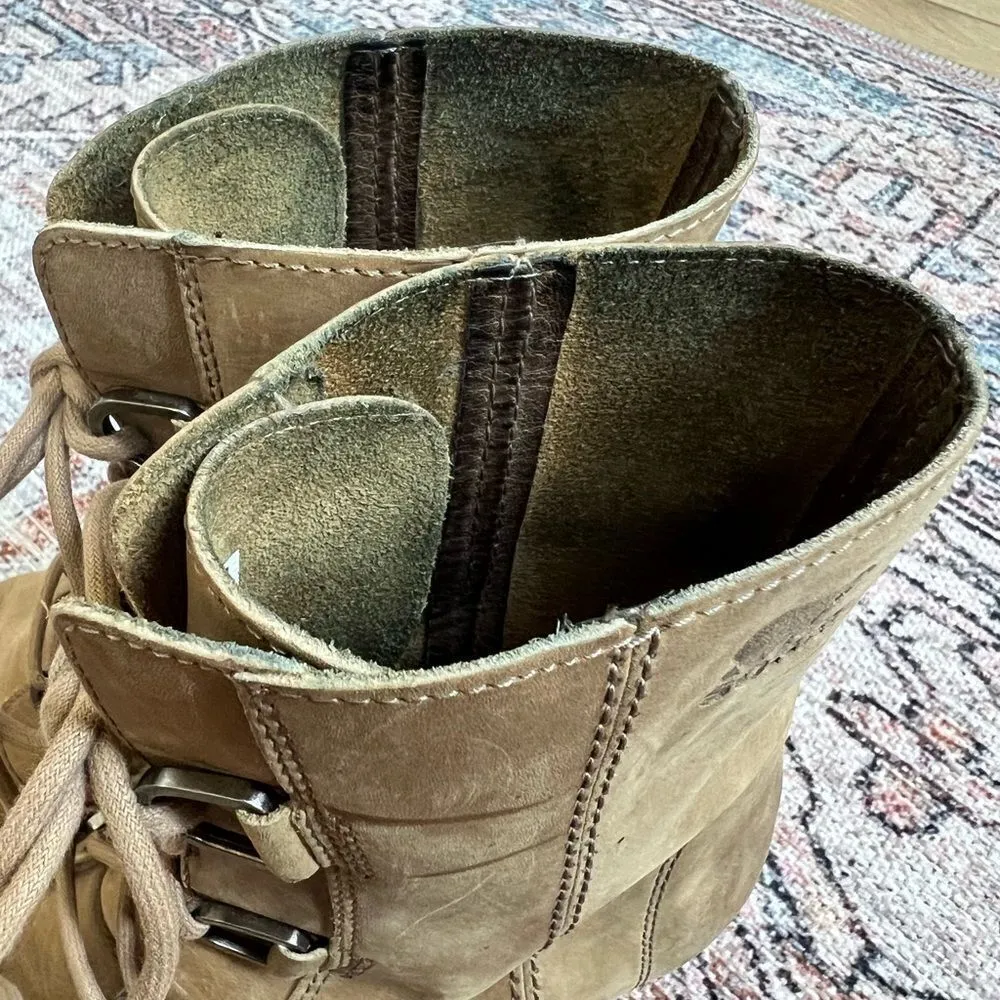 Sorel Joan of Arctic Wedge II Boots in Ash Brown Size 10 NL3018-240 - Image 8