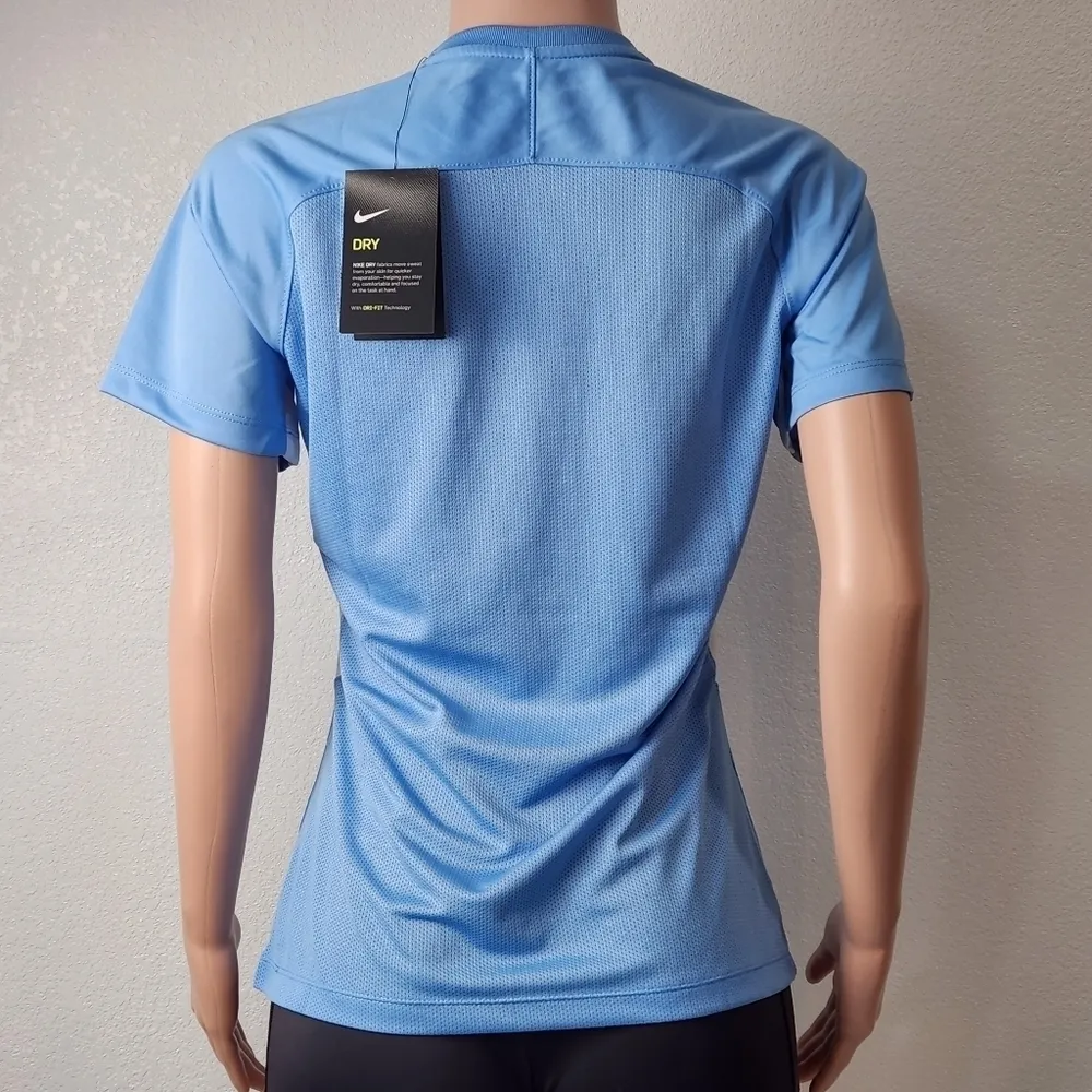 NIKE Tiempo Premier Crew Neck Short Sleeve Soccer Jersey Size: M - Image 5