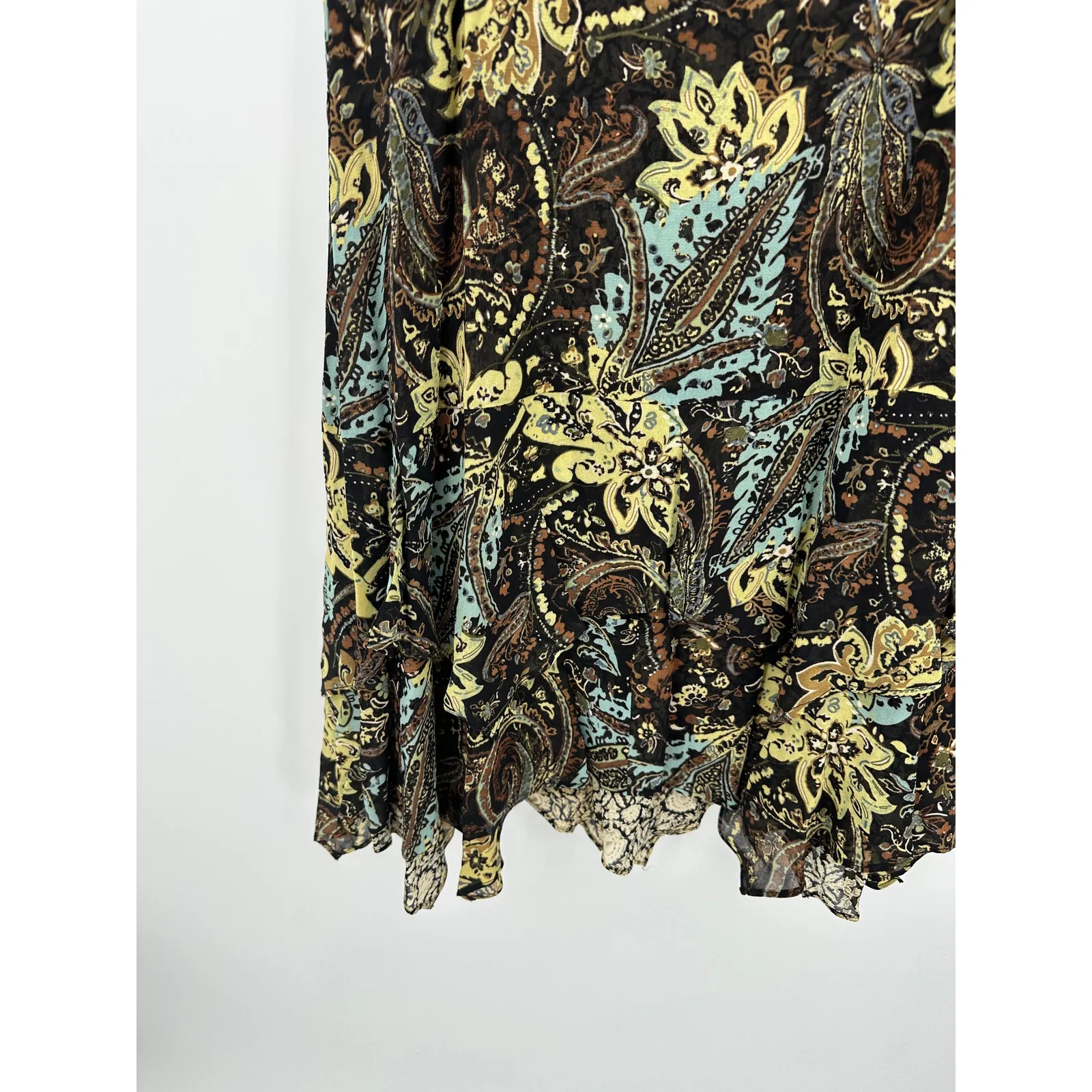 Unbranded Reversible Maxi Skirt Size XL NWT Boho Grunge Whimsigoth Dark Fairy - Image 6