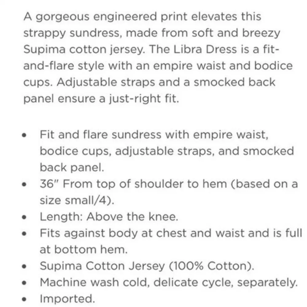 LILLY PULITZER Libra Dress Empire Smocked in Pink Shandy Oh Diamond Girl Size S - Image 6