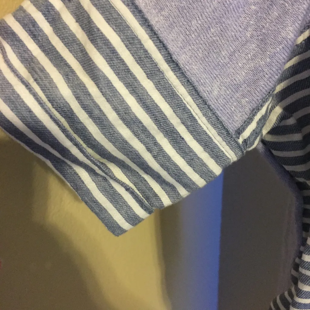 J. Crew Striped Sweater Knit Top ❤️ 💚 - Image 4