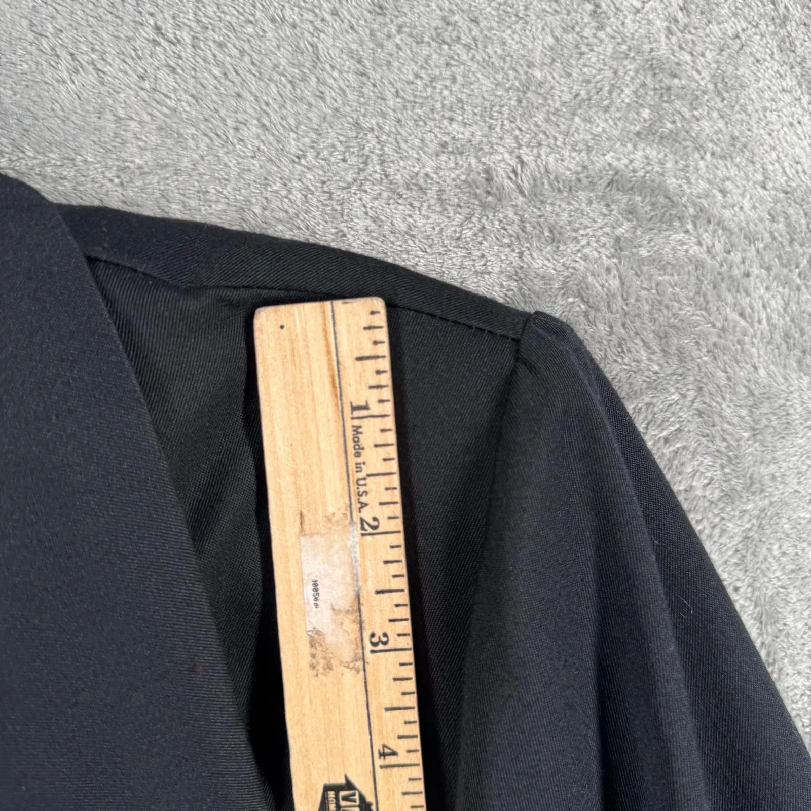 Vintage Joanna Blazer M Black Gold Crest Embroidered Academic School Girl Preppy Size undefined - Image 10