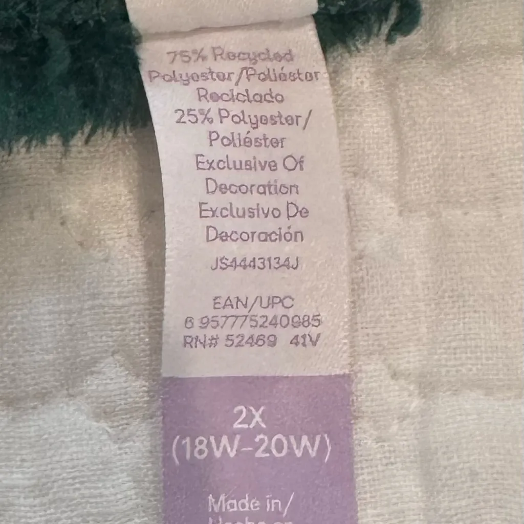 Joyspun 2X Christmas Penguin Winter Plush Pajama Pants — Ultra Soft Fleece Lounge Green Size XXL - Image 9