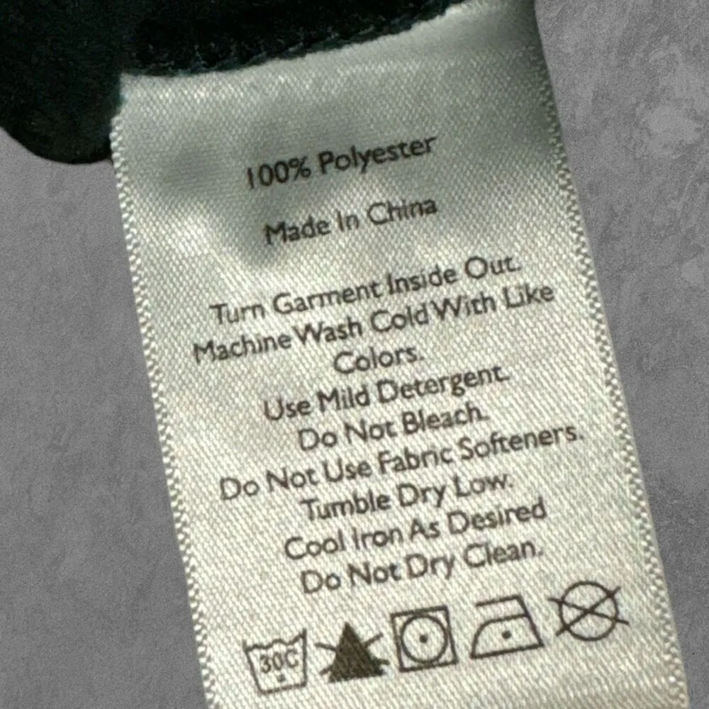 EDDIE BAUER| Evergreen Midweight Quarter Zip Fleece Pullover Size M - Image 6