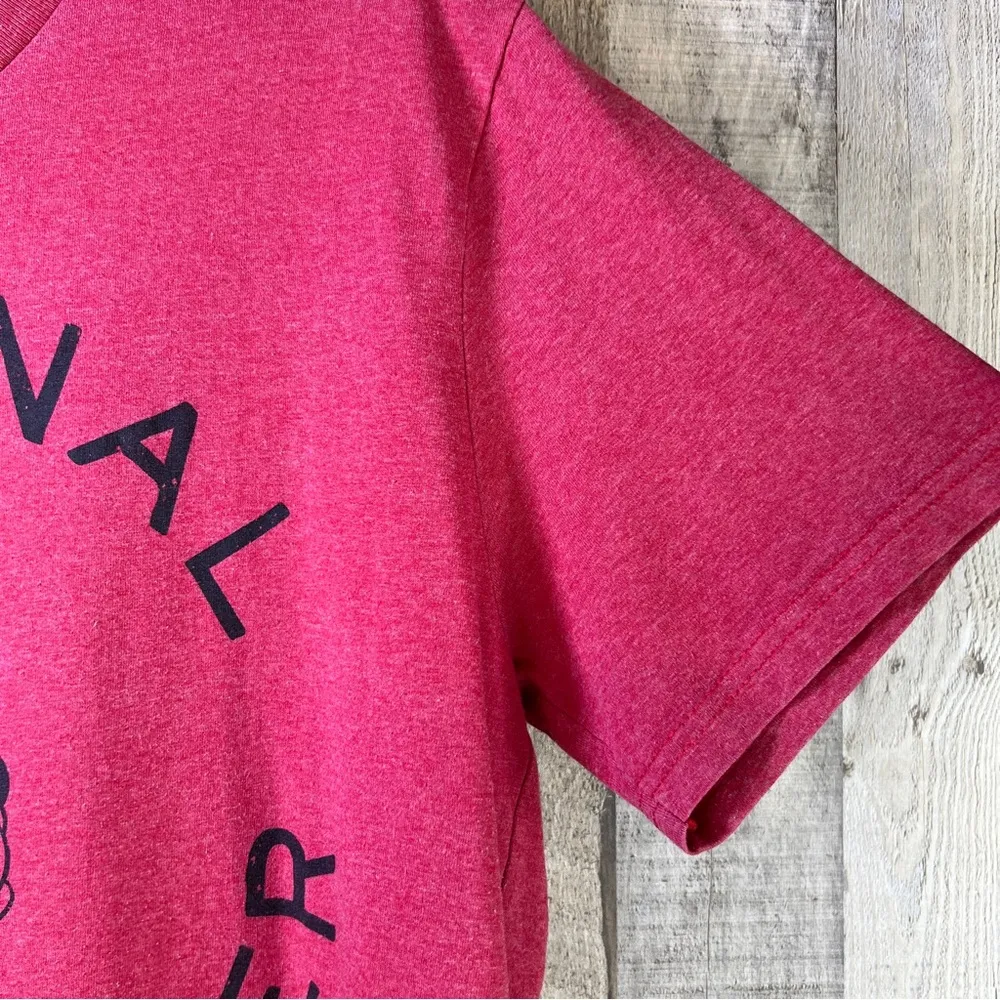 Disney Large Marled Red Short Sleeve Crewneck Original Mouseketeer T-Shi… - Image 6