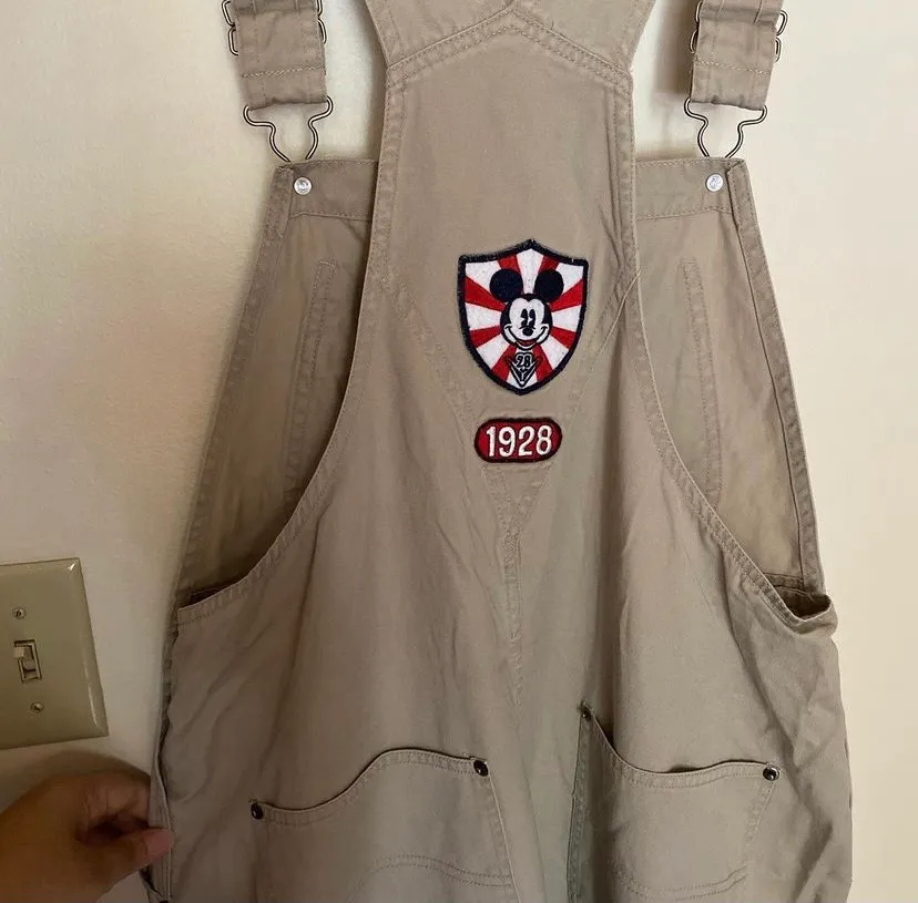 Disney Vintage Mickey Mouse Overalls - Image 4
