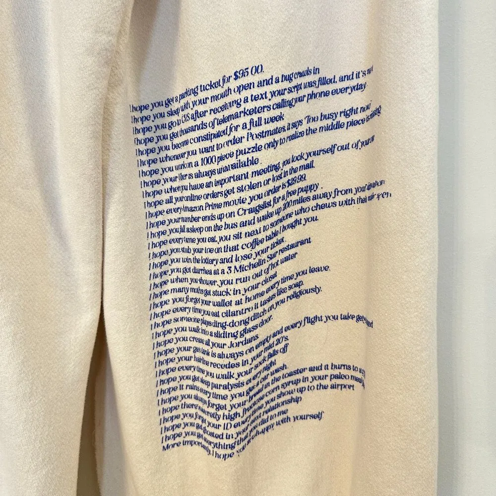 BOYS LIE Yours Truly Cotton Blend Sweatpants in Neutral Size Medium - Image 11