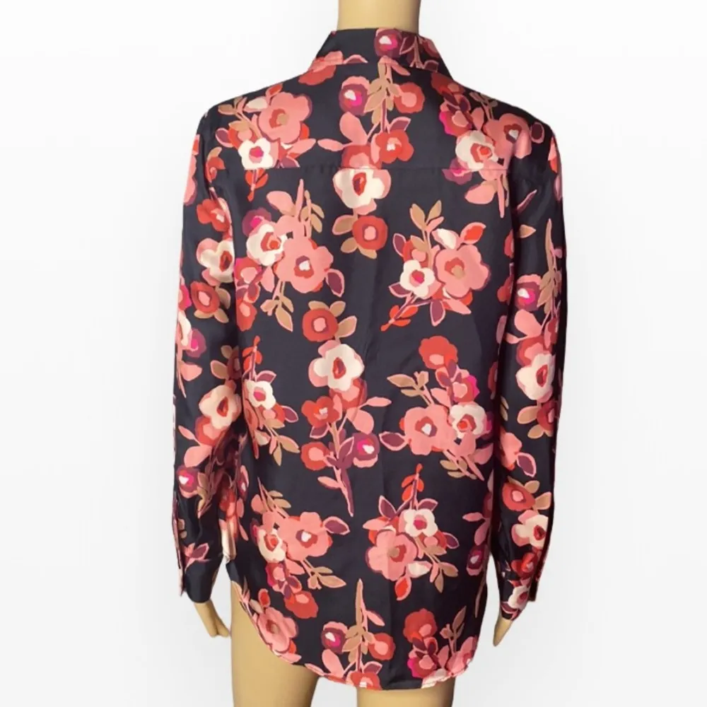 Kate Spade Floral Blouse Size S - Image 4