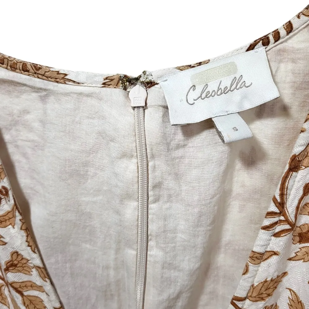 x Revolve Victoria Floral Deep V Faux Wrap Mini Dress in Autumn Block - Image 7