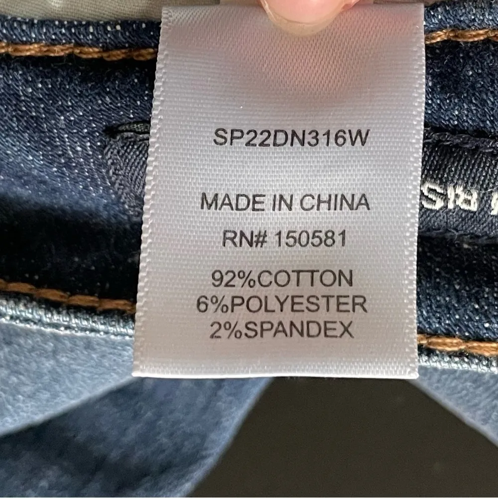 NWT Flag & Anthem Skinny Ankle Blue Jeans High Rise Size 8 - Image 8