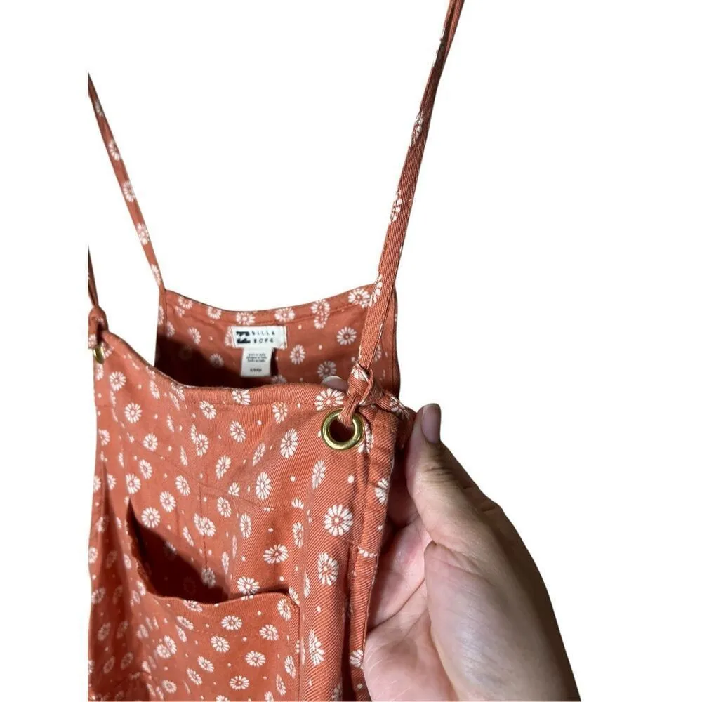 Billabong Wild Pursuit Short Overalls Size Small - Image 3