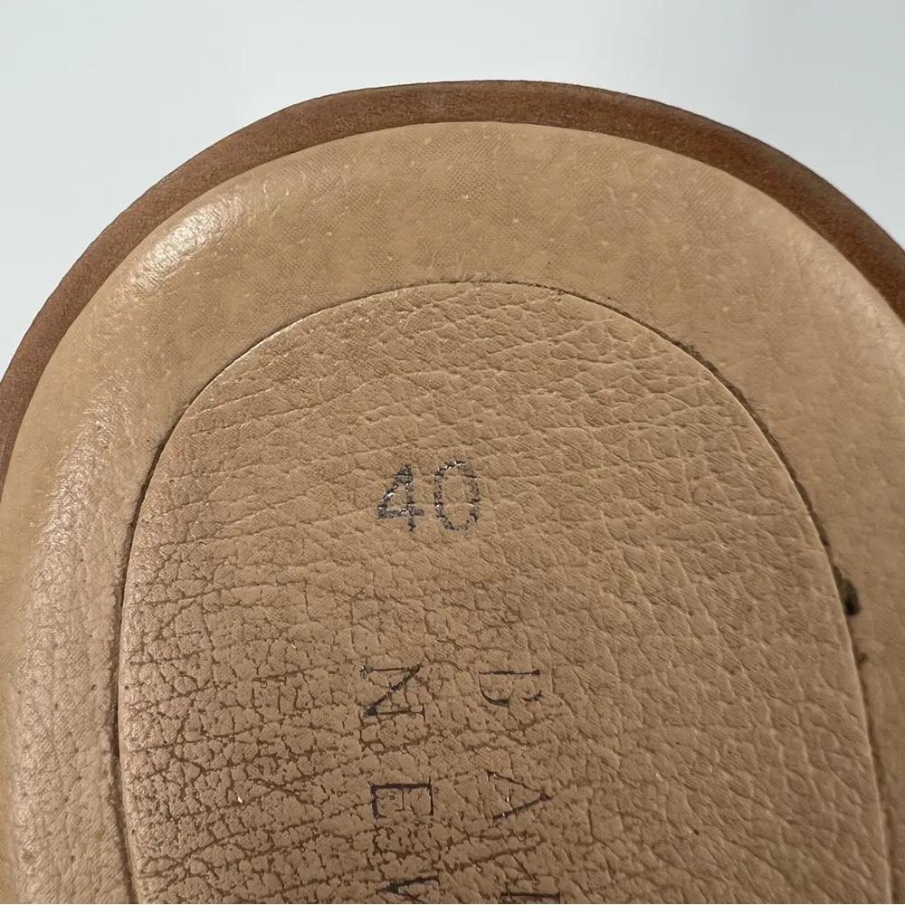 Barneys New York Leather Lace Up Sandals - Image 3