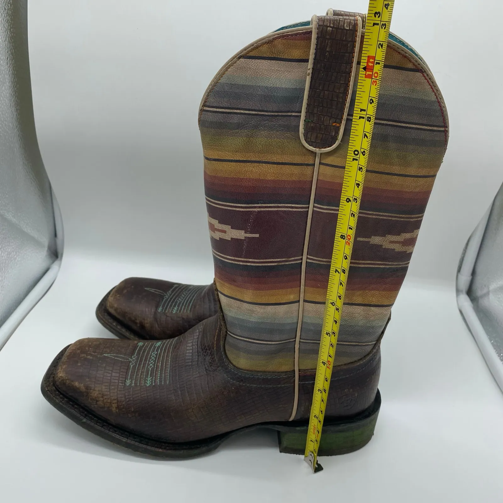 Ariat Circuit Savanna Western Mid-Calf Cowboy Boots Rodeo Women's size 8.5 - Image 9