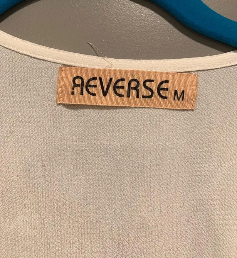 Reverse White Cutout Romper - Image 5