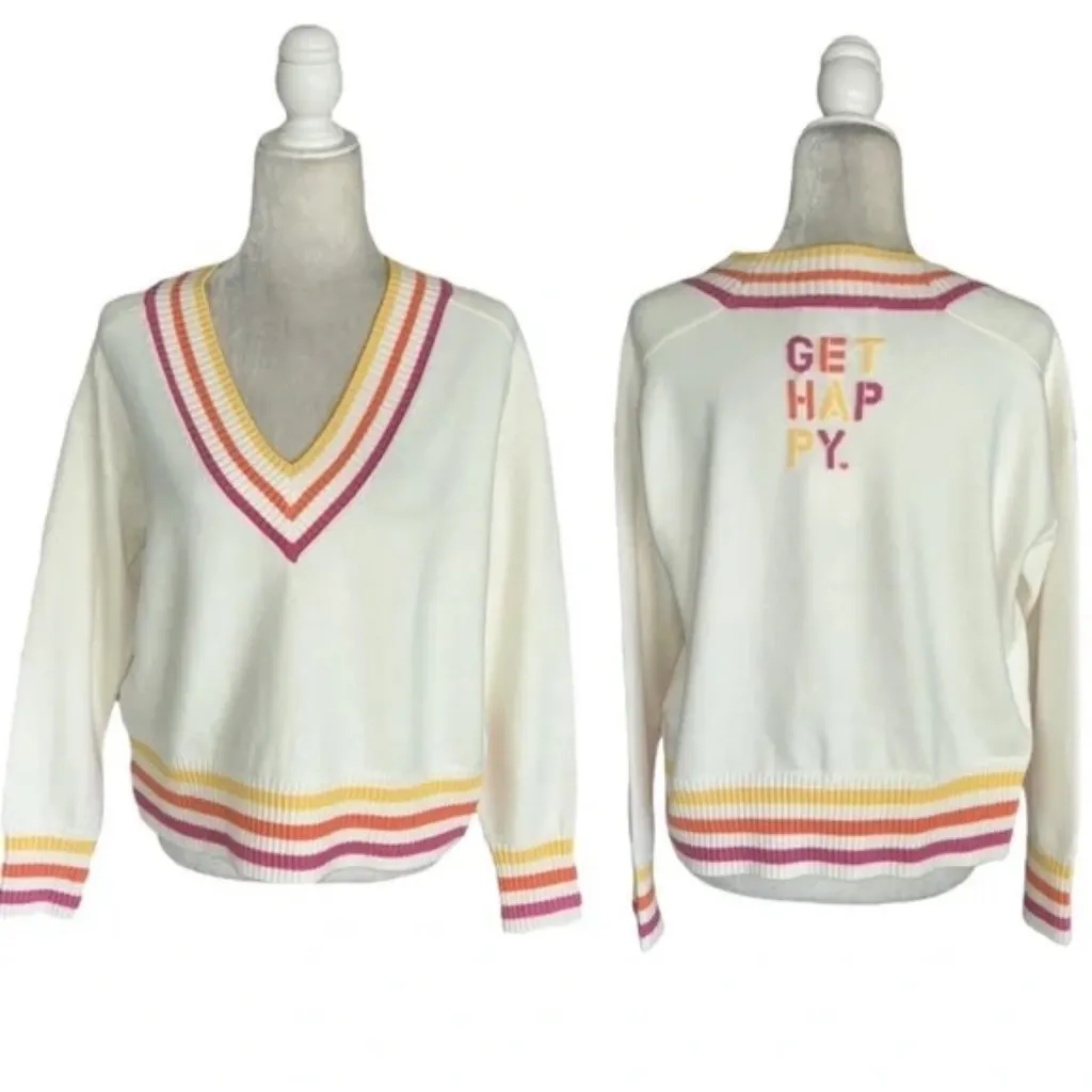 NWT Kerri Rosenthal Striped V - Image 2