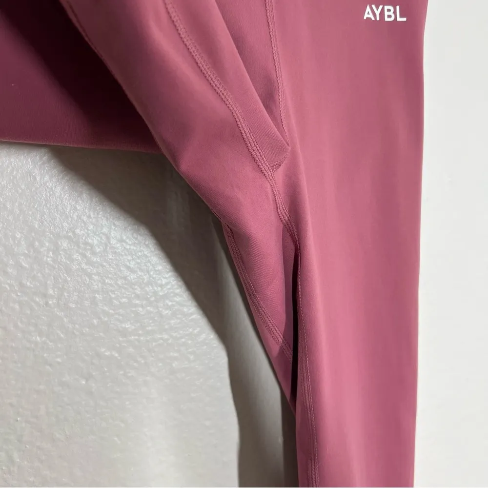 AYBL Brick Red Pink Core Leggings - Image 10