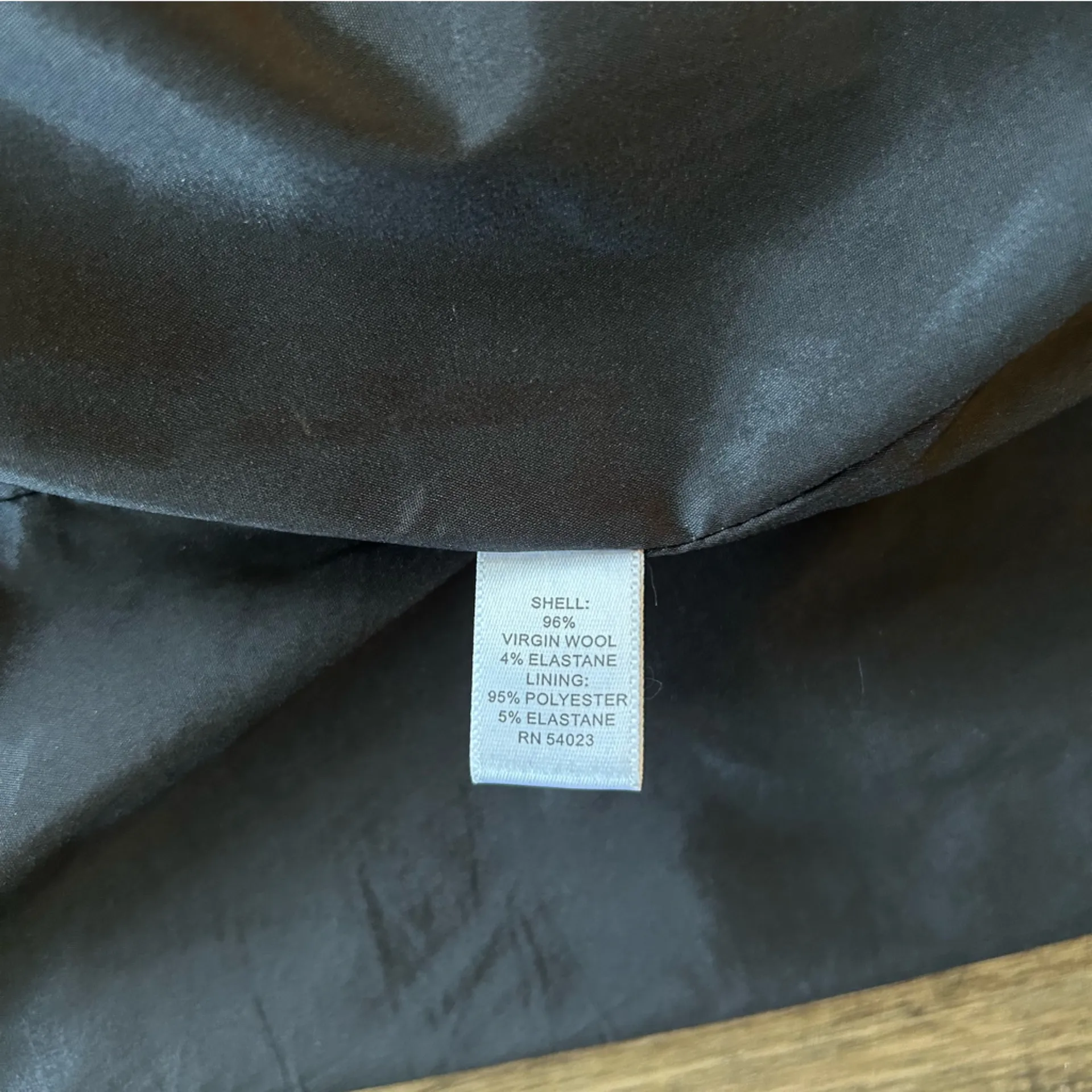 Banana Republic|Classic Black Wool Blend Pencil Skirt sz 2 - Image 5