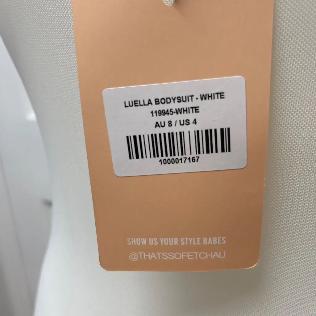 THATSSOFETCH Luella Bodysuit - Size 4 -‎ NEW With Tags in Bag. - Image 4