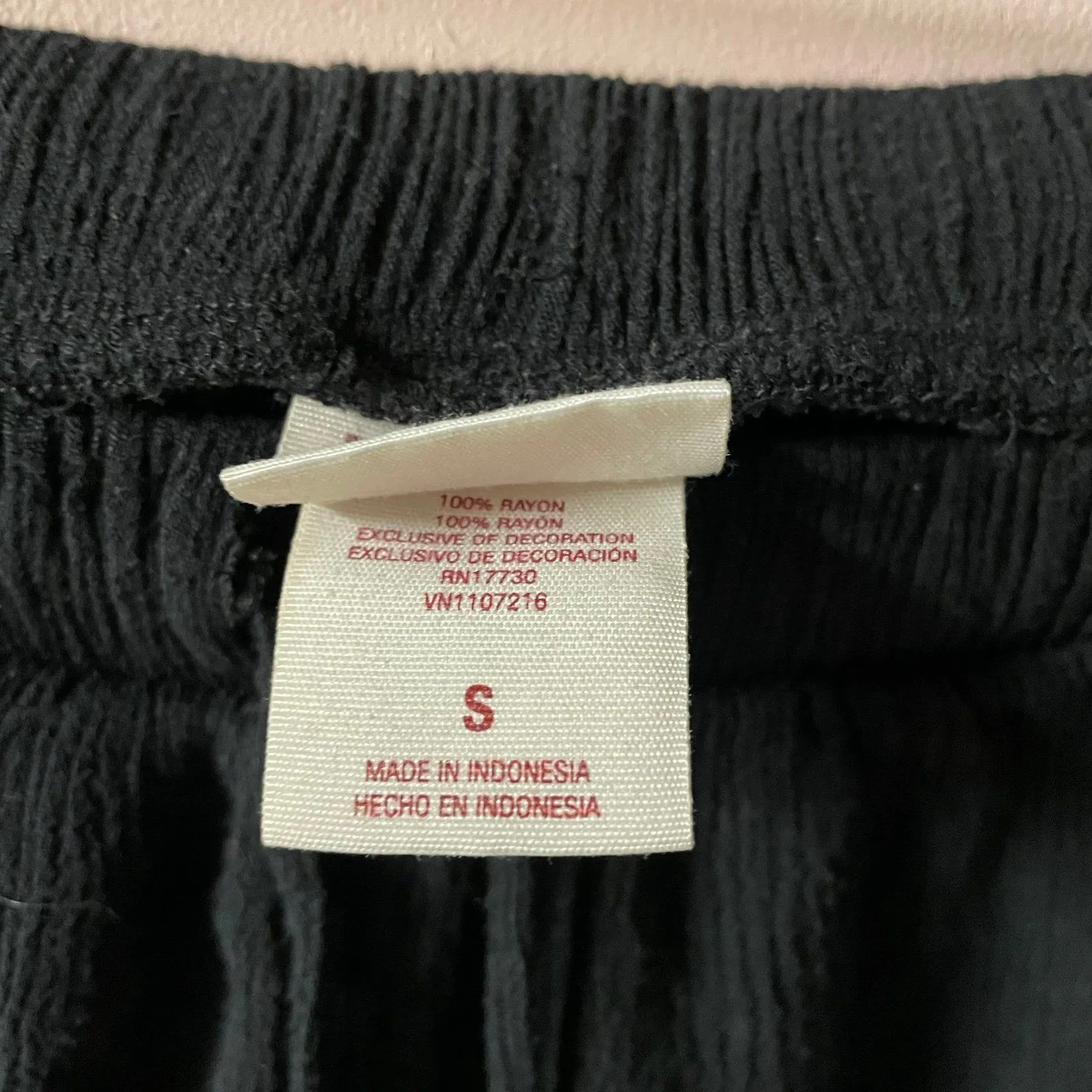 Mossimo Black Soft Short Shorts Size S GUC - Image 6