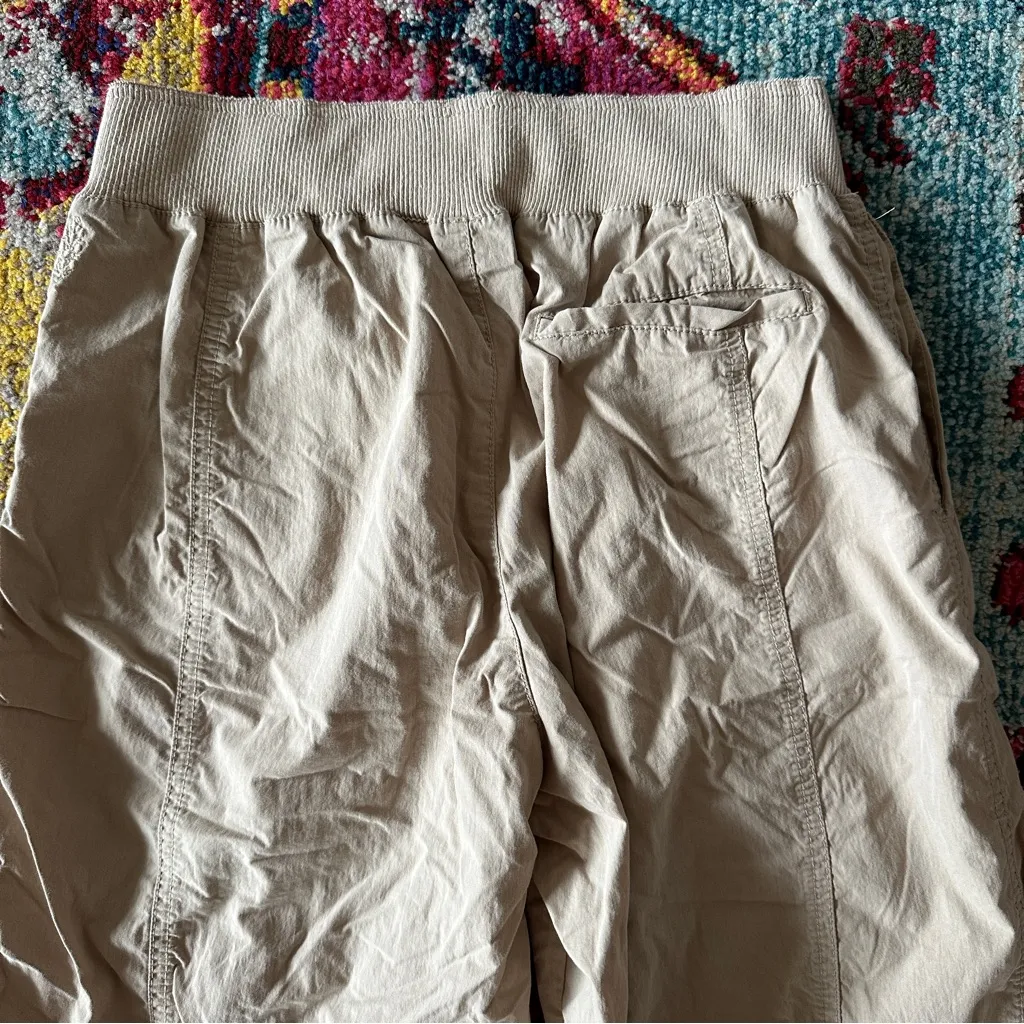 Free People Movement Mesmerize Me Solid Pants tan color - Image 5