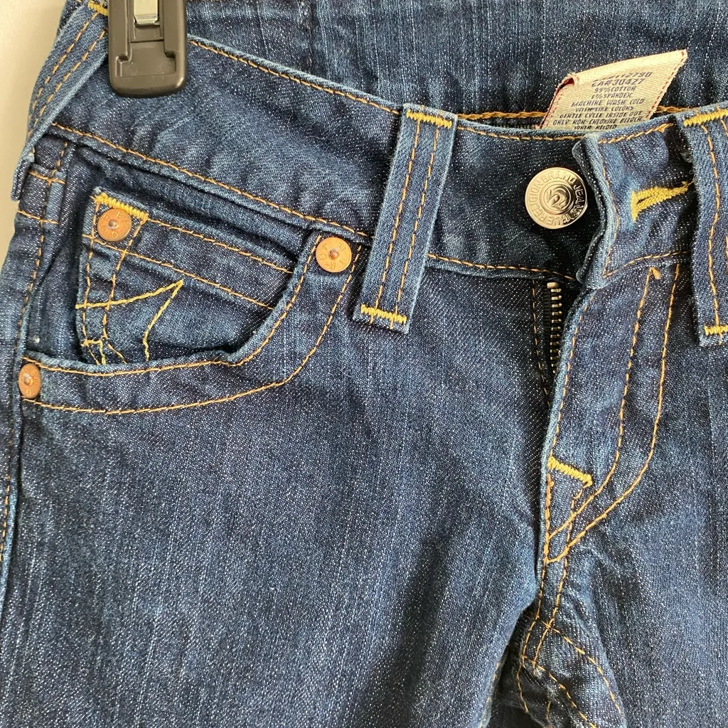 TRUE RELIGION Low Rise Jeans Boot Cut - Image 4