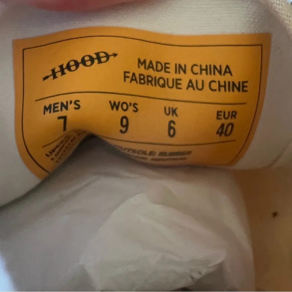 HOOD Rocket 66 HC Hi Top Unisex Shoe Size 9 or 7 #250949 - Image 7