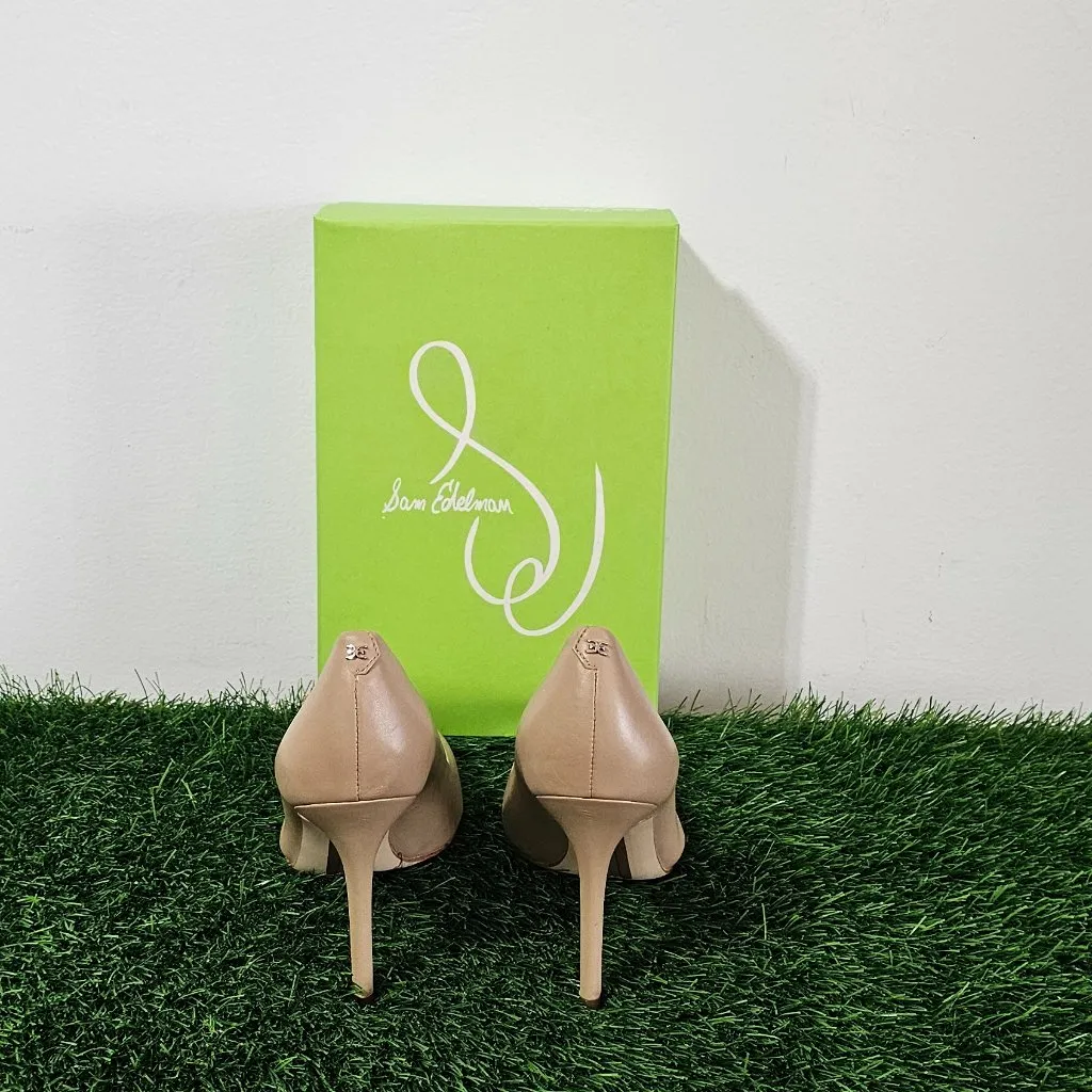 Sam Edelman Hazel - Beige Leather - Women's Size 9M - E5638LJ254 - Image 5