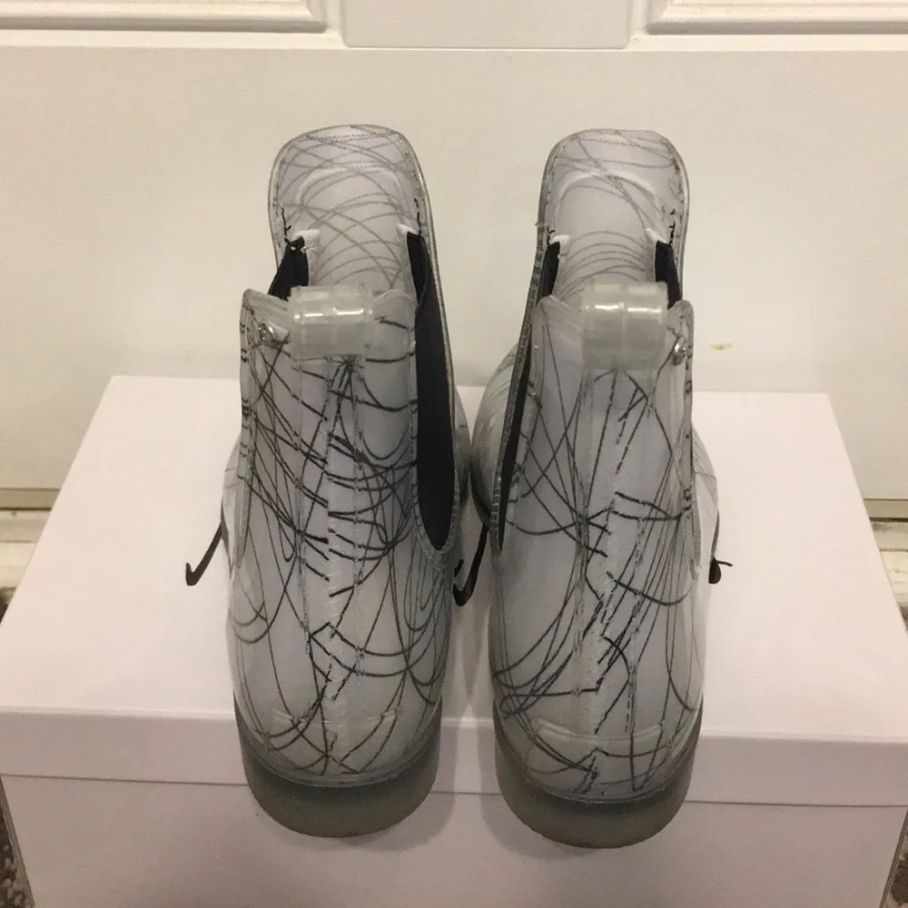 French Connection Ankle Rain Boats Size 36 - Image 3