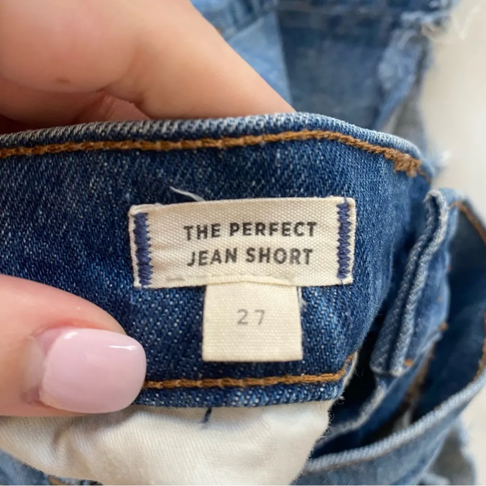 Madewell The Perfect Jean Shorts in Rayburn Wash Size 27 Gently Used - Image 4