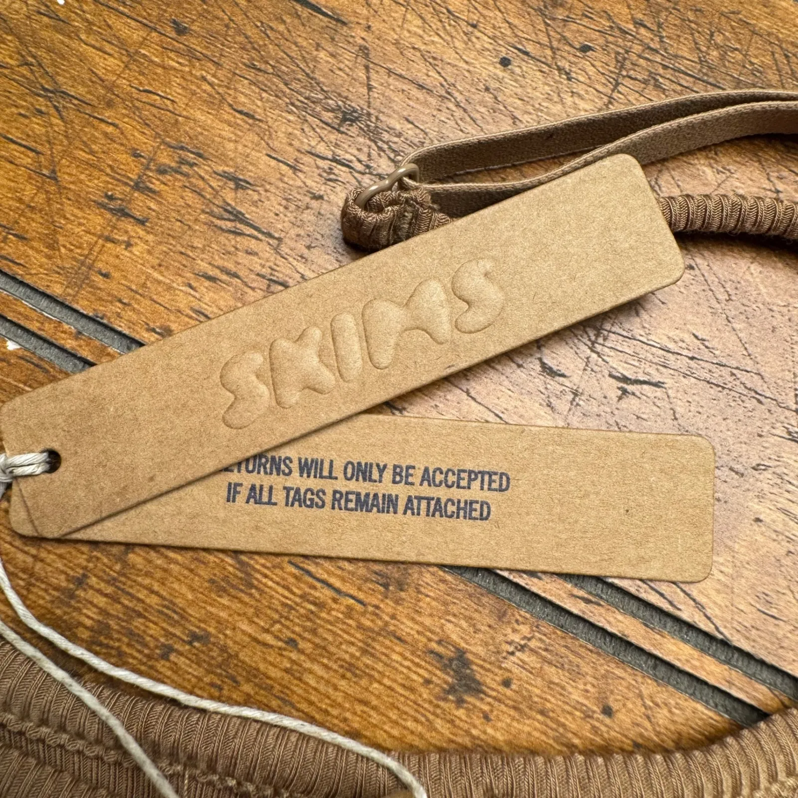 SKIMS Soft Lounge Long Slip Dress Camel XL Ribbed nwt new with tags - Image 6