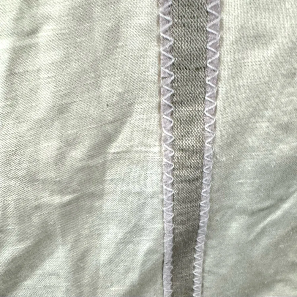 Harve Bernard off white and mocha linen blend dress size 8 NWT - Image 4