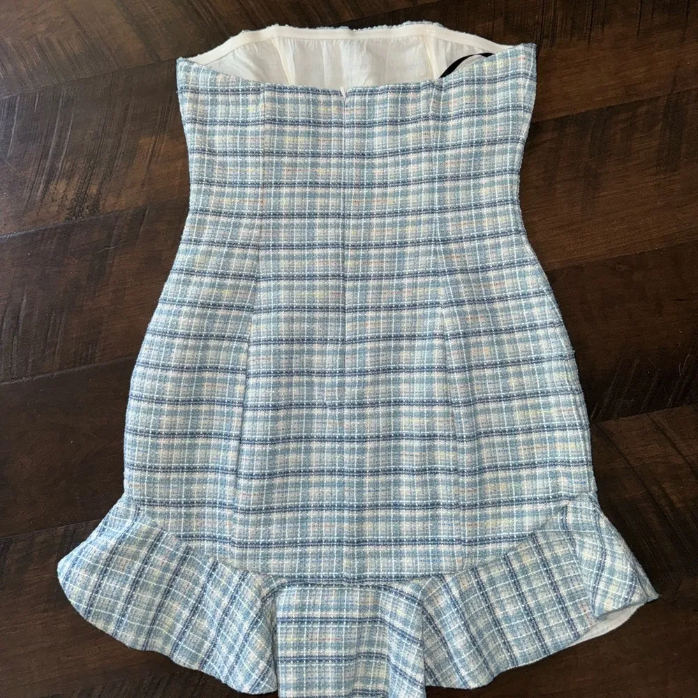 Majorelle Strapless Dress - Image 6