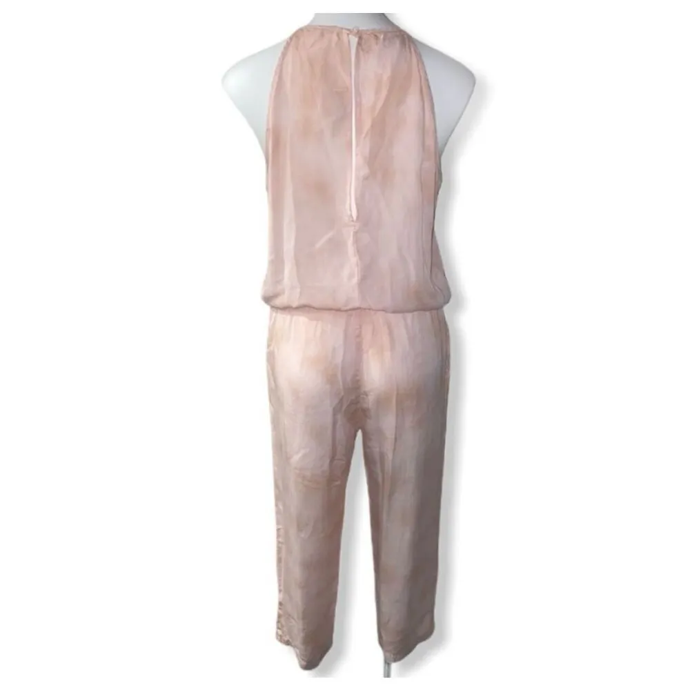 ✨Cloth And Stone Pink Halter Jumpsuit Size M ANTHROPOLOGIE✨ - Image 9