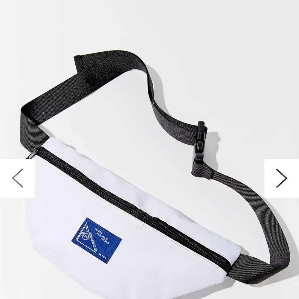 Peters Mountain Works White Urban Outfitters Belt Bag Utility Bag Fanny Pack - Image 3