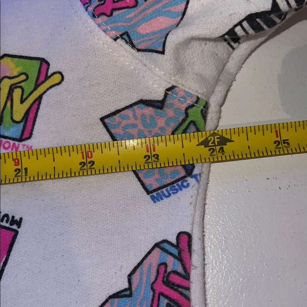 MTV Graphic Long Sleeve Shirt (19) White Size XXL - Image 8