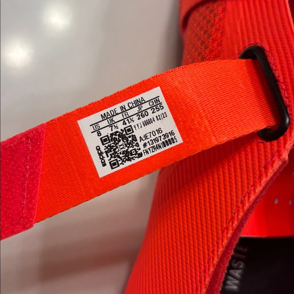 Adidas The Indoor Cycling Shoe Women’s Size 9 Neon Orange New with tags! - Image 9