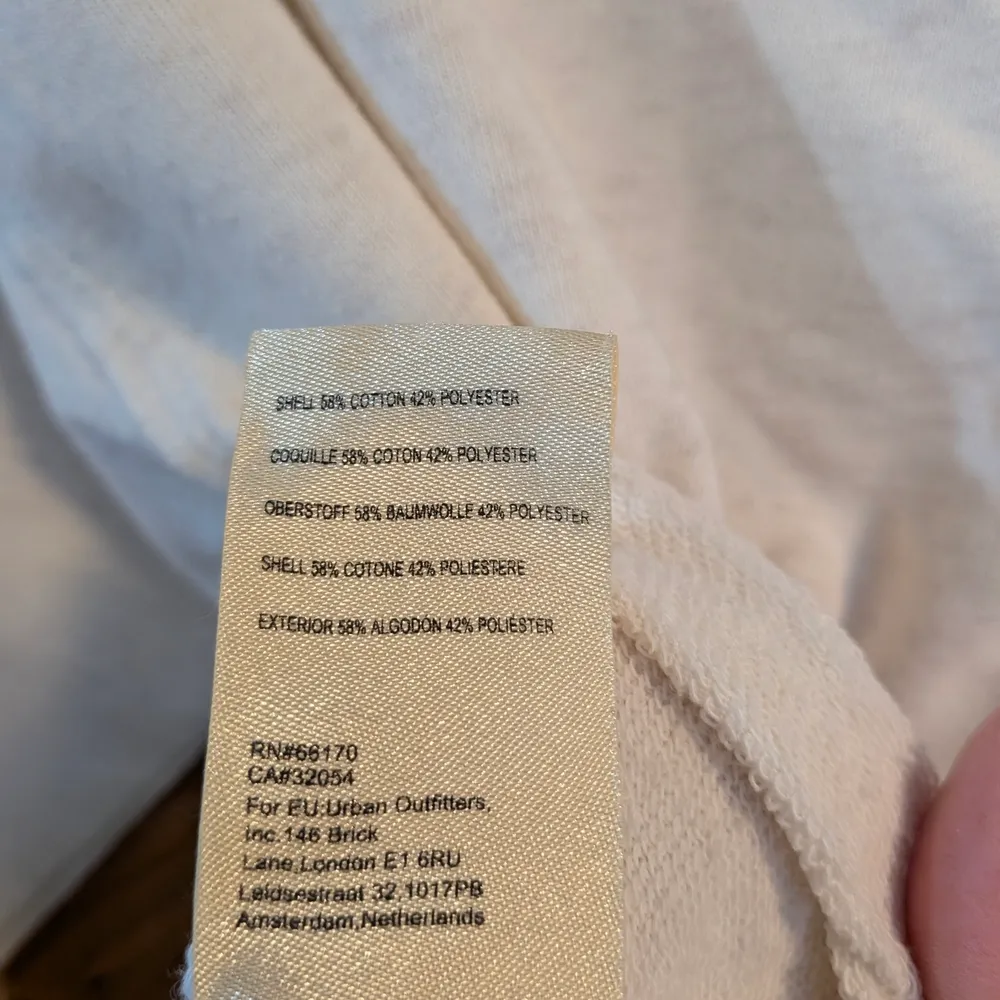 Pilcro Cream Corset Sweater Size XS - Image 6