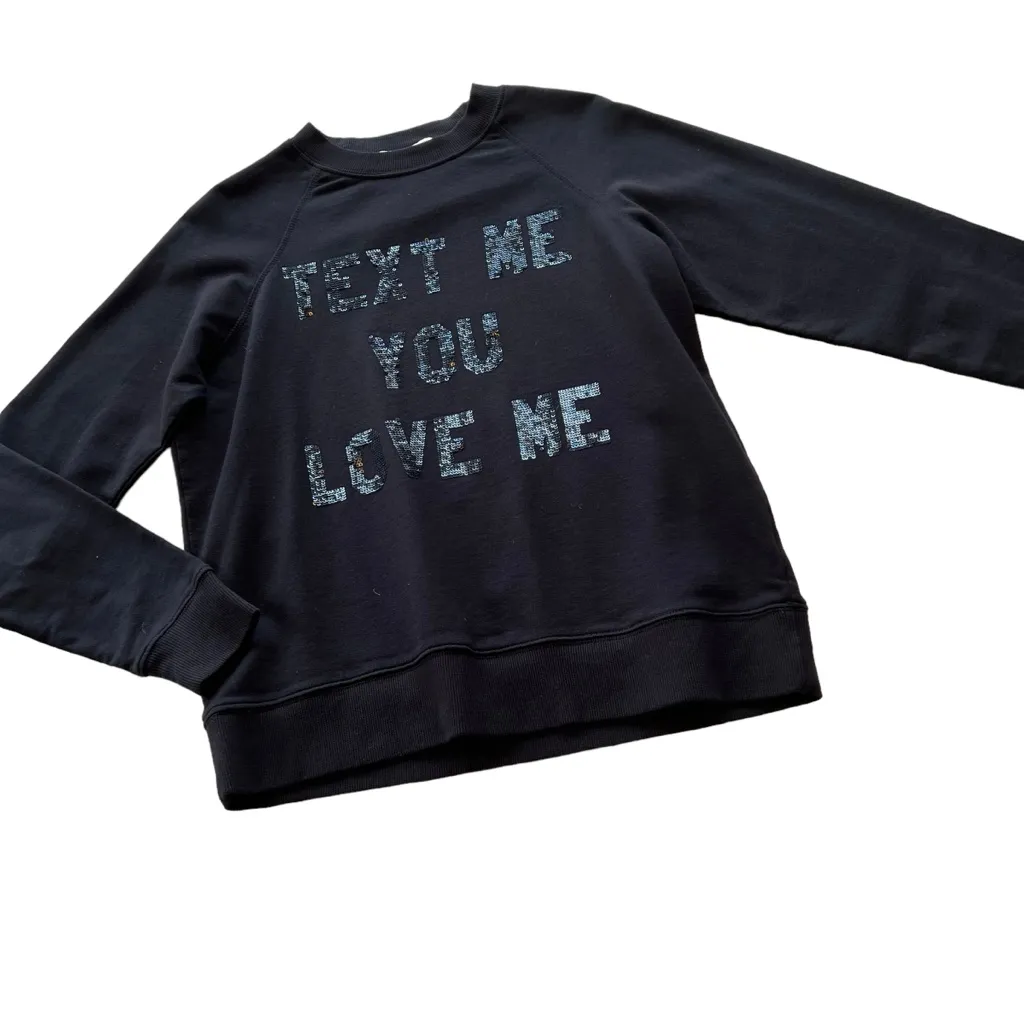 Rebecca Minkoff Sequin Embellishment Sweatshirt - Image 2