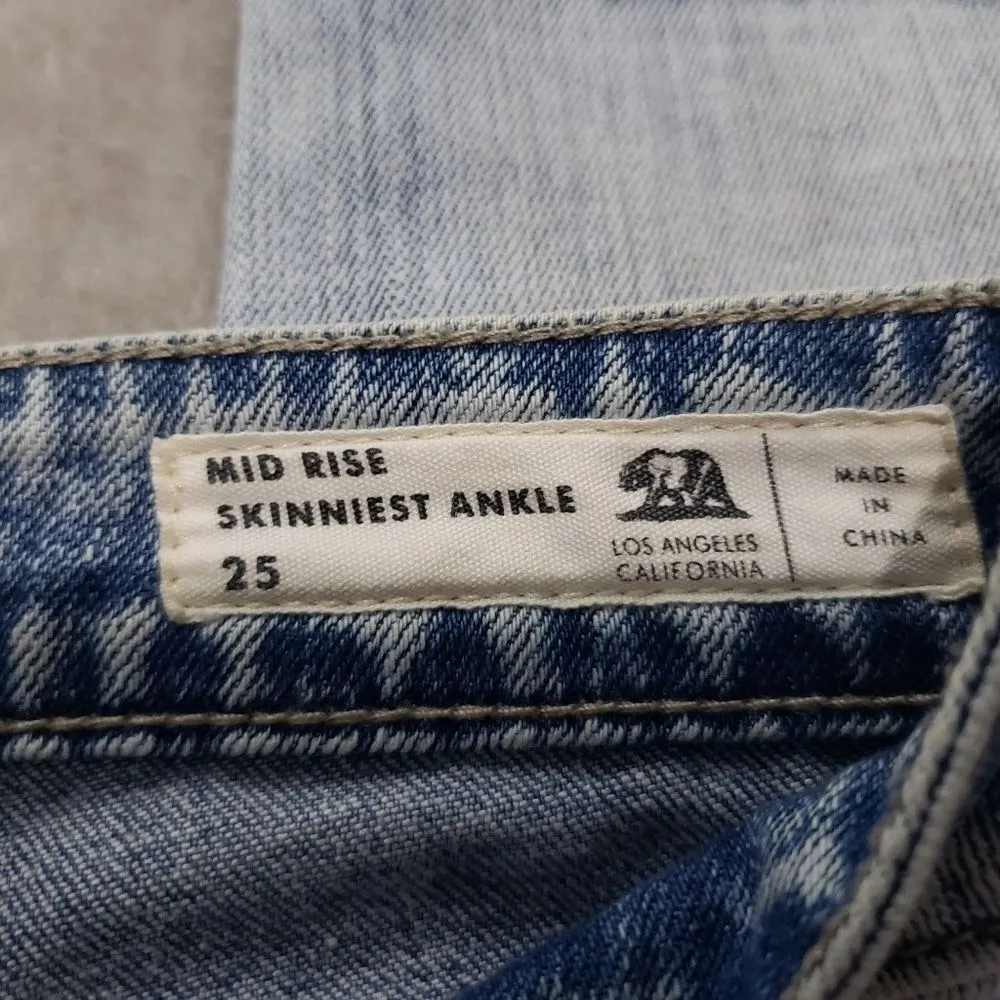 ‎Bullhead jeans Blue Size 25 - Image 3