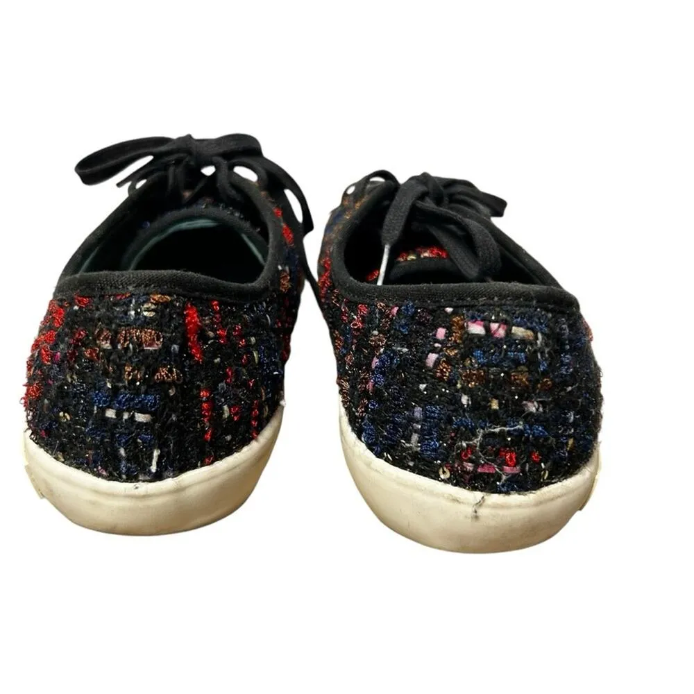 SeaVees Monterey Black Tweed Sneaker Size Woman’s 8 - Image 4