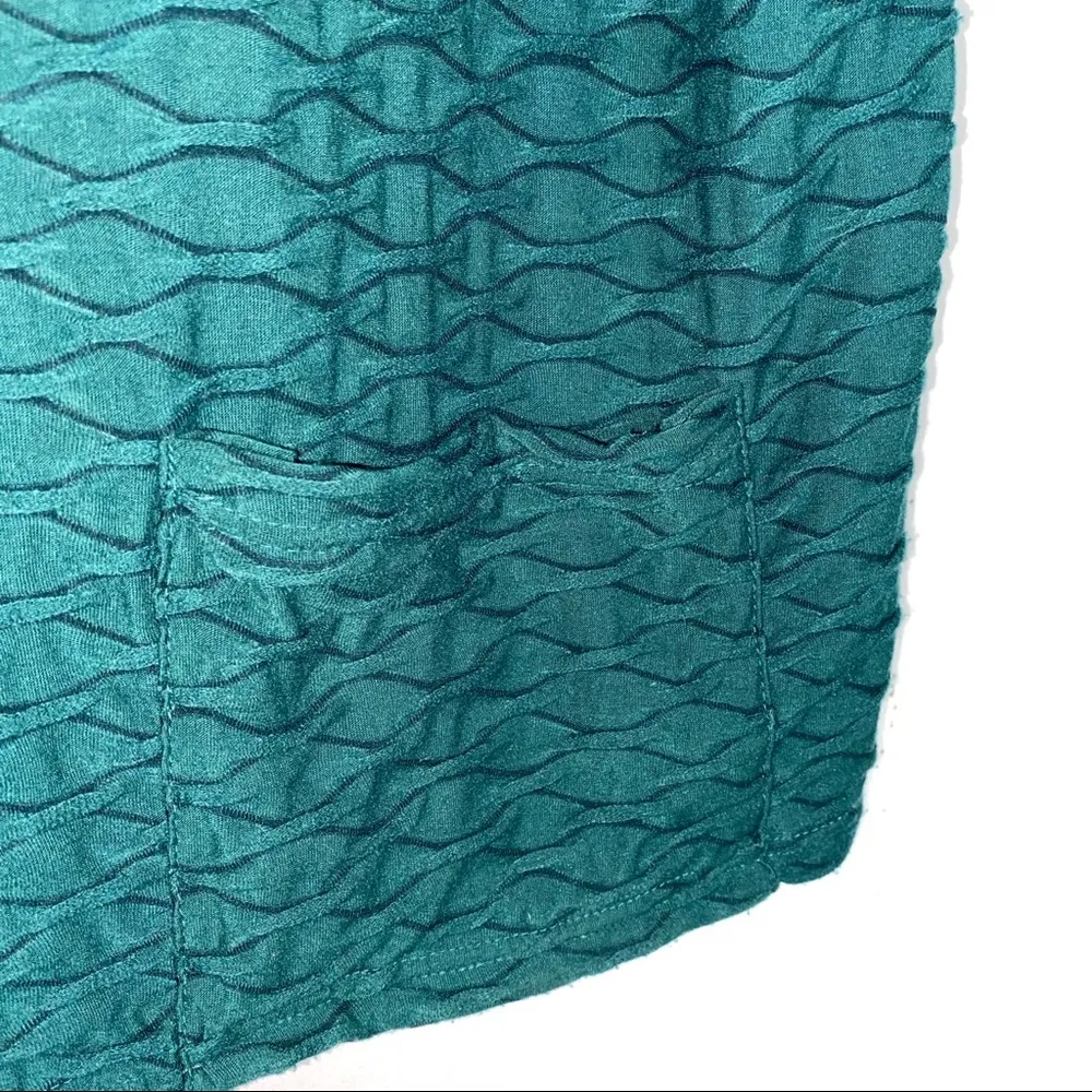 Kaktus Textured Sweater Green Size Medium - Image 2