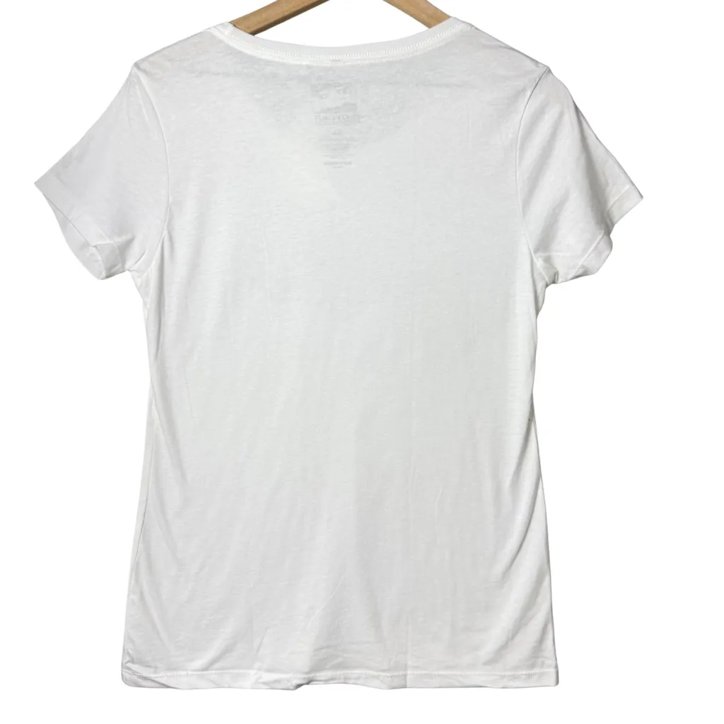 Indianapolis Motor Speedway White Short Sleeve Scoop Neck Graphic Tee size XL - Image 2