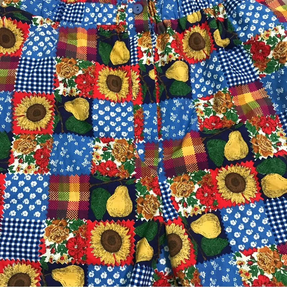 Eagles Eye Sport 1995 Vintage Shorts Sunflower Pear Plaid Large - Image 3