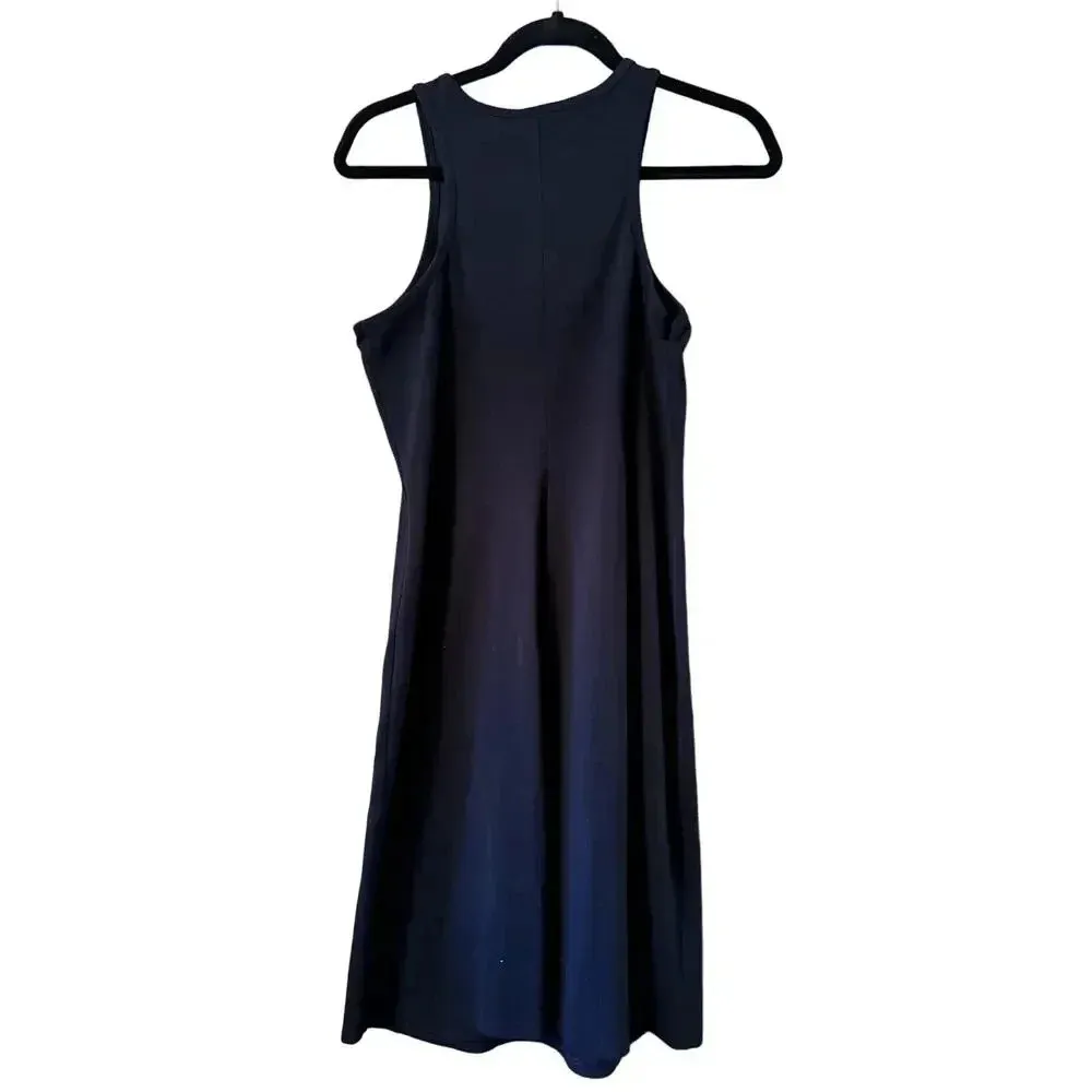EXPRESS stretch knit studded embelished racer back tank dress L Date night - Image 2