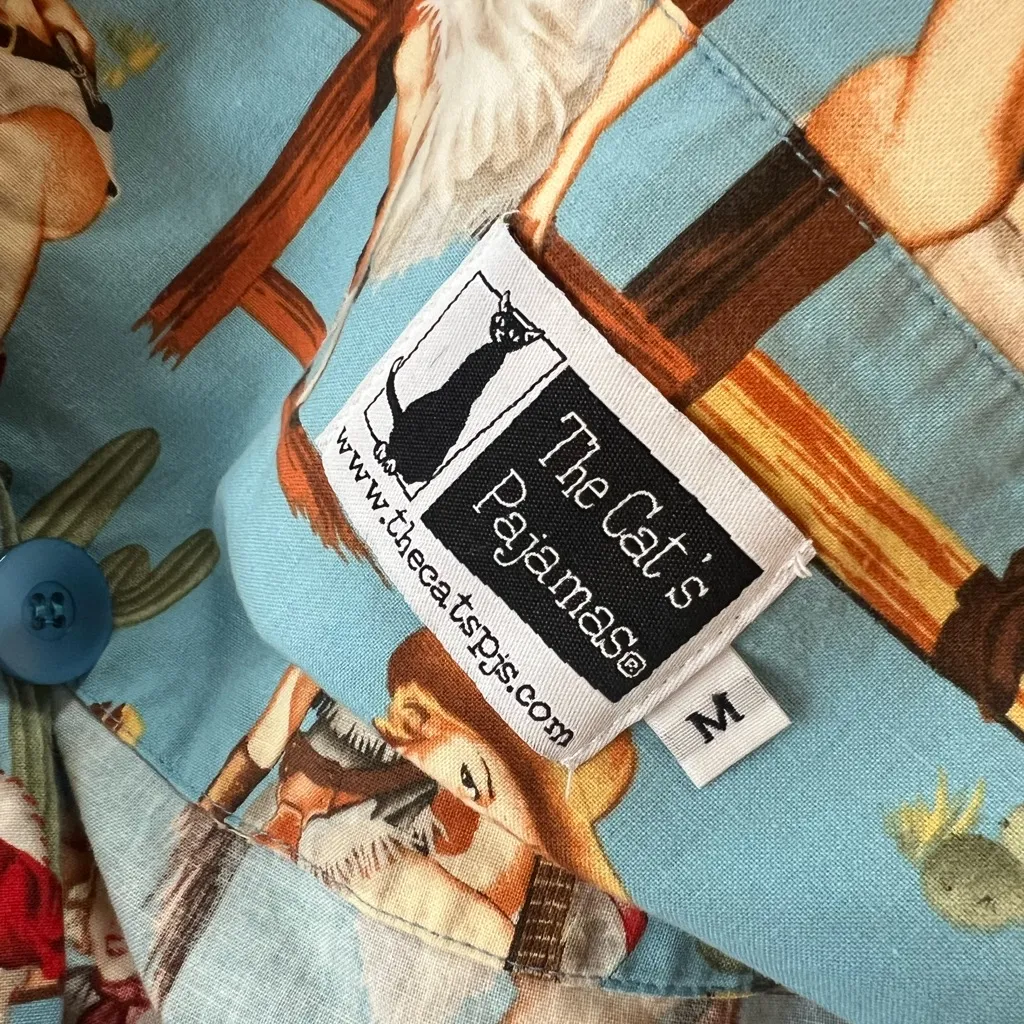 The Cats Pajamas Top Size M - Image 4