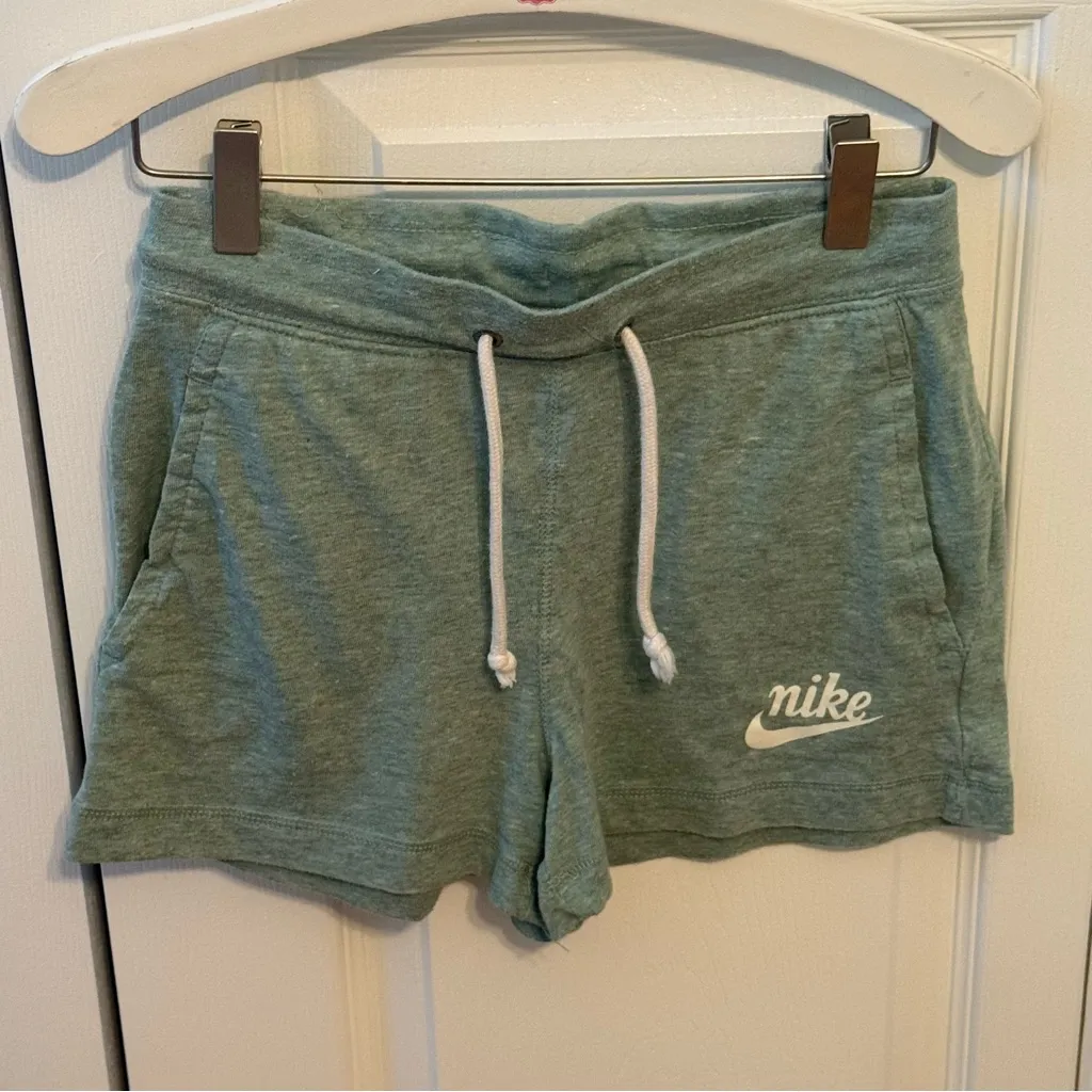 Nike Sportswear Gym Vintage Shorts in Green - Image 2