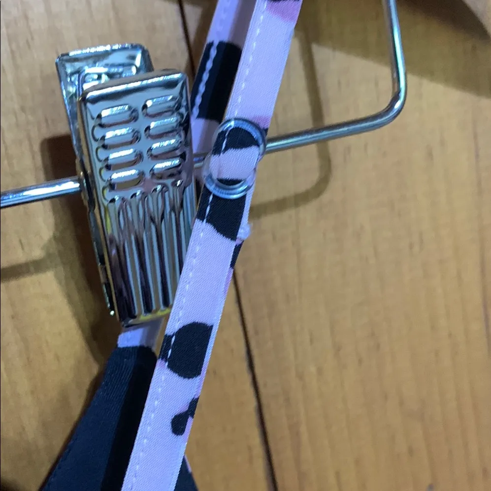 Alfani Pink and Black Chemise with Leopard Print Size XS - Image 5