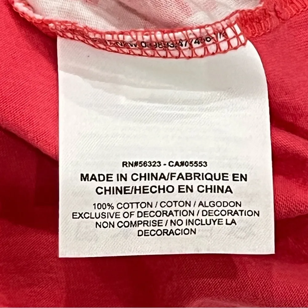 Nike Coral Loose Fit Razor Back Tank Top Medium - Image 7