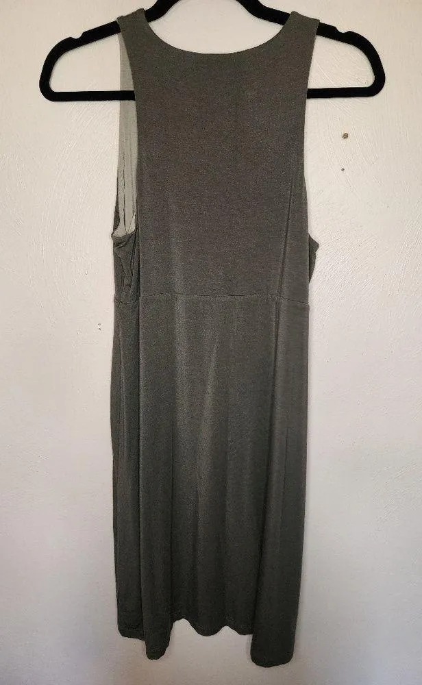 Athleta grey sleeveles dress size M - Image 3